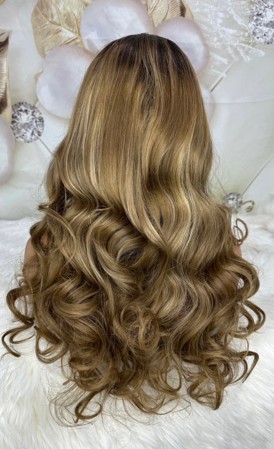 HD Lace Cambodian Wavy Wig 5x5 Closure