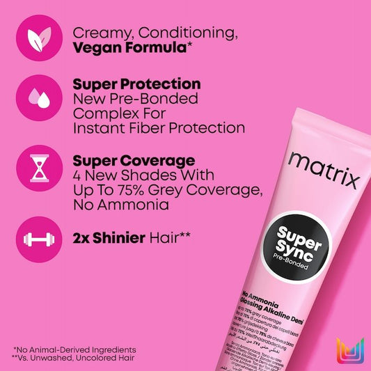 Color Bar - Matrix Super Sync Super Sync Pre-Bonded Demi