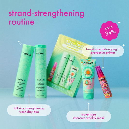 Amika The Kure Mane Menders Wash + Care Set