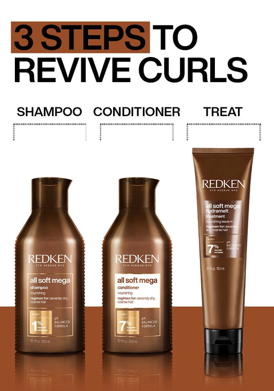 Redken All Soft Mega Curls Hydramelt Leave In Conditioner
