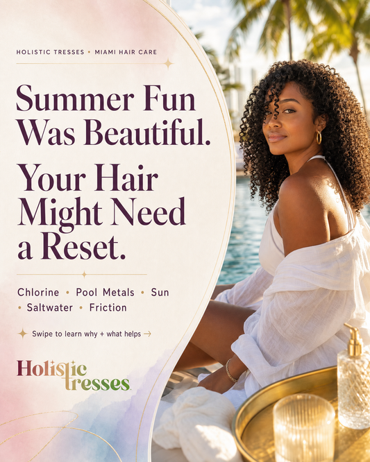Summer Hair Reset: Restore Your Hair After Pool, Beach, Sun & Outdoor Buildup