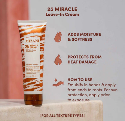 MIZANI 25 Miracle Leave-In Cream
