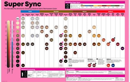 Color Bar - Matrix Super Sync Super Sync Pre-Bonded Demi