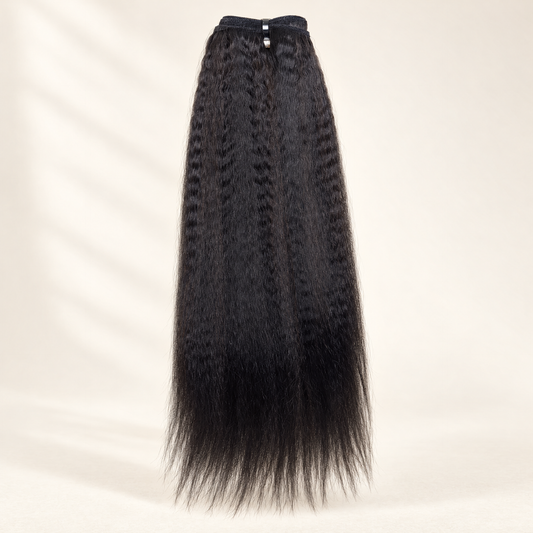 Raw Textured Straight Hair Bundle