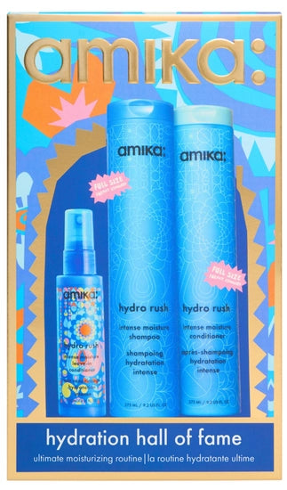 Amika Hydration hall of fame wash + care set