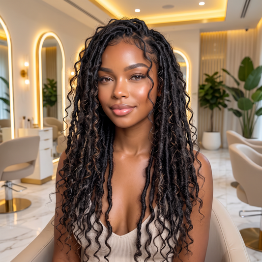 Boho Crotchet Locs Install