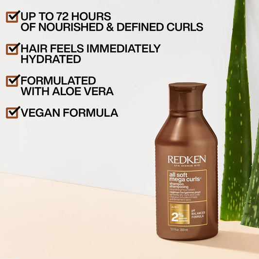 Redken All Soft Mega Curls Sulfate Free Shampoo