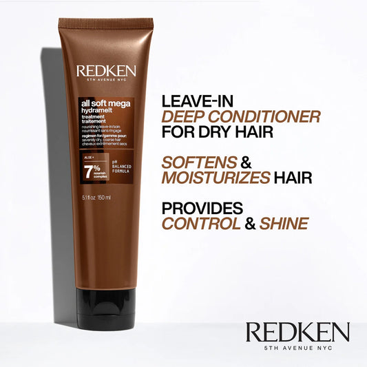 Redken All Soft Mega Curls Hydramelt Leave In Conditioner