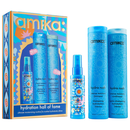 Amika Hydration hall of fame wash + care set